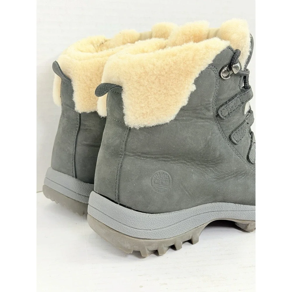 Timberland Canard Resort Women's 8.5M Black‎ Shearling Winter Hiking Boots